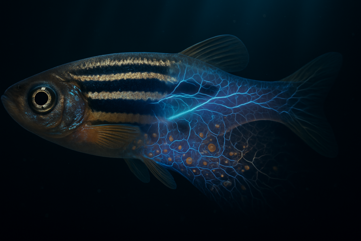 Bioelectric Morphogenesis and the Melanin Template: How Pigment Patterns Guide Growth