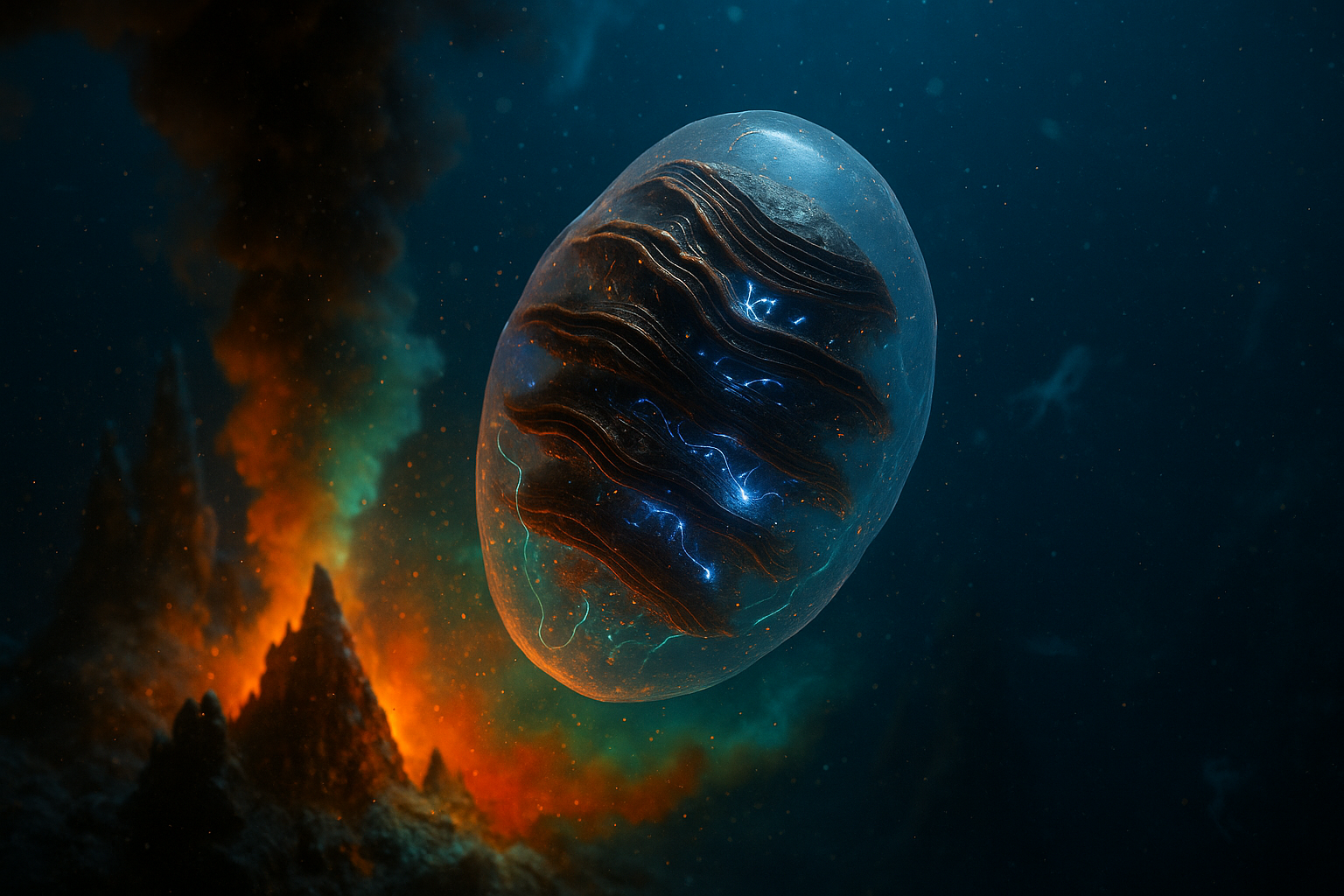 Deep-Sea Melanin: Harnessing Non-Optical Energy in the Abyss