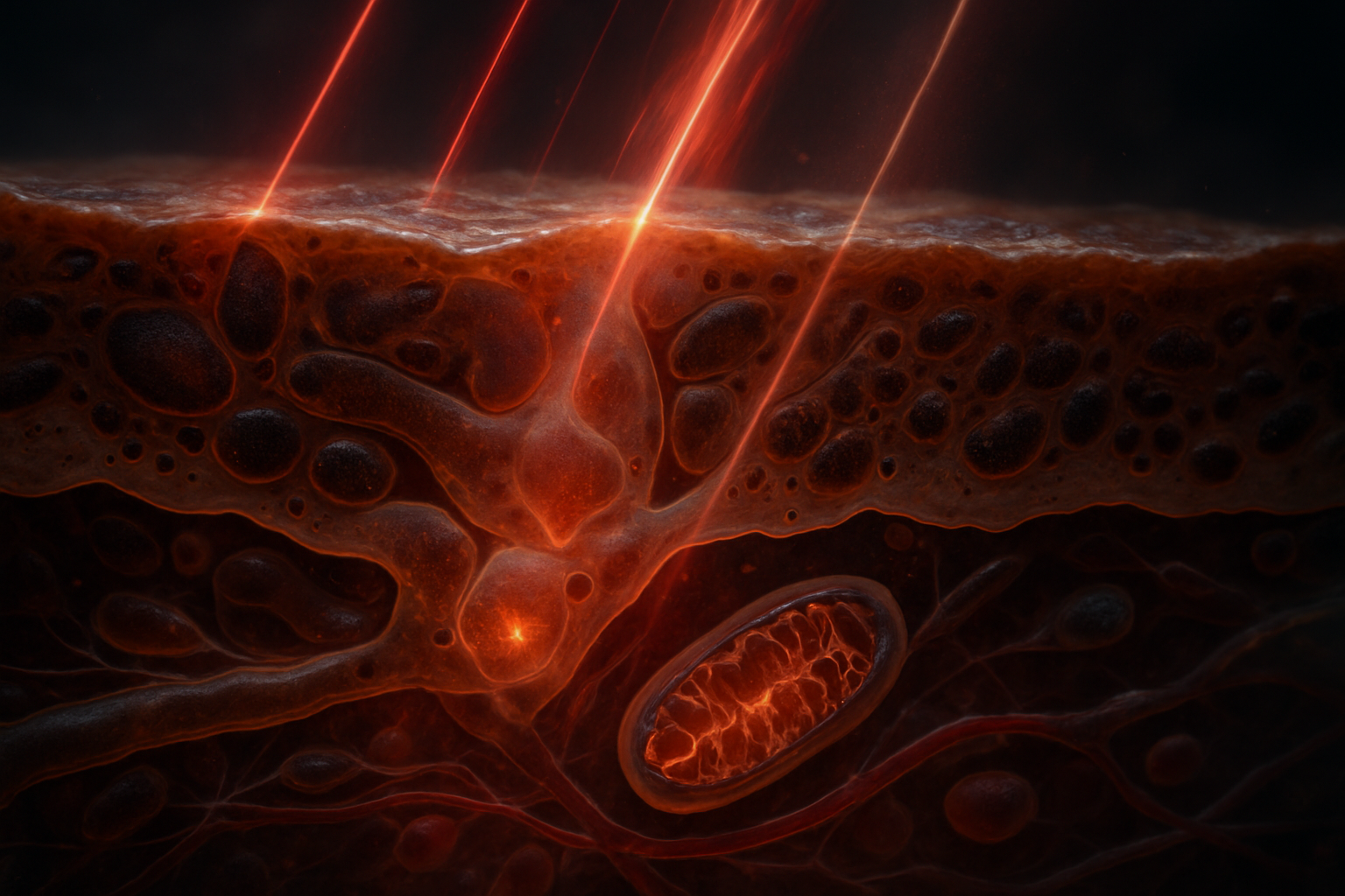 Photobiomodulation and Melanin: How Red and Near-Infrared Light Interact with Melanin-Rich Tissues